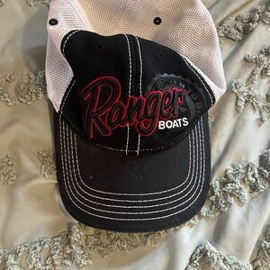 Ranger Boats Black and White Men's Cap
